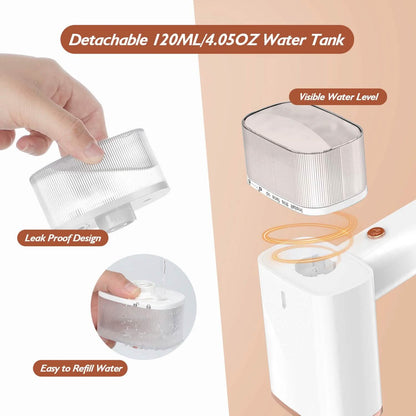 1000W Portable Handheld Clothes Steamer with Brush Foldable - A-1 Thread Vault