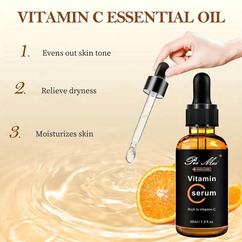 1.01oz Vitamin C Serum Moisturizing and Brightening Skin - A-1 Thread Vault