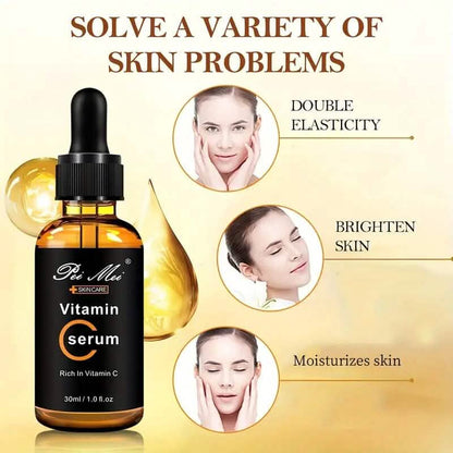 1.01oz Vitamin C Serum Moisturizing and Brightening Skin - A-1 Thread Vault