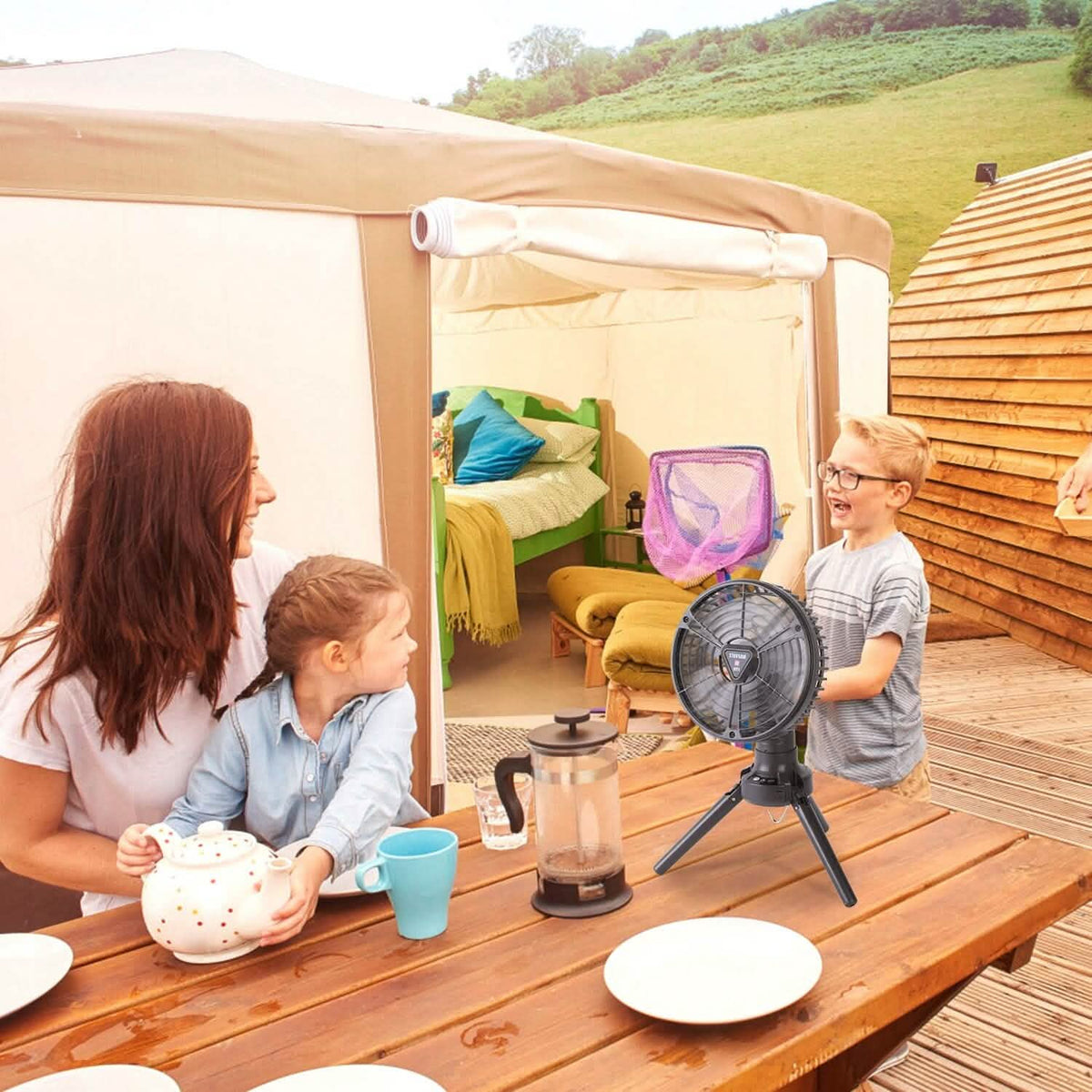 10400 mAh Portable Camping Fan - A-1 Thread Vault
