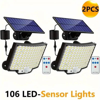 106 LED Security Lamp Dusk To Dawn 270° Wide Angle Outdoor Lighting - A-1 Thread Vault