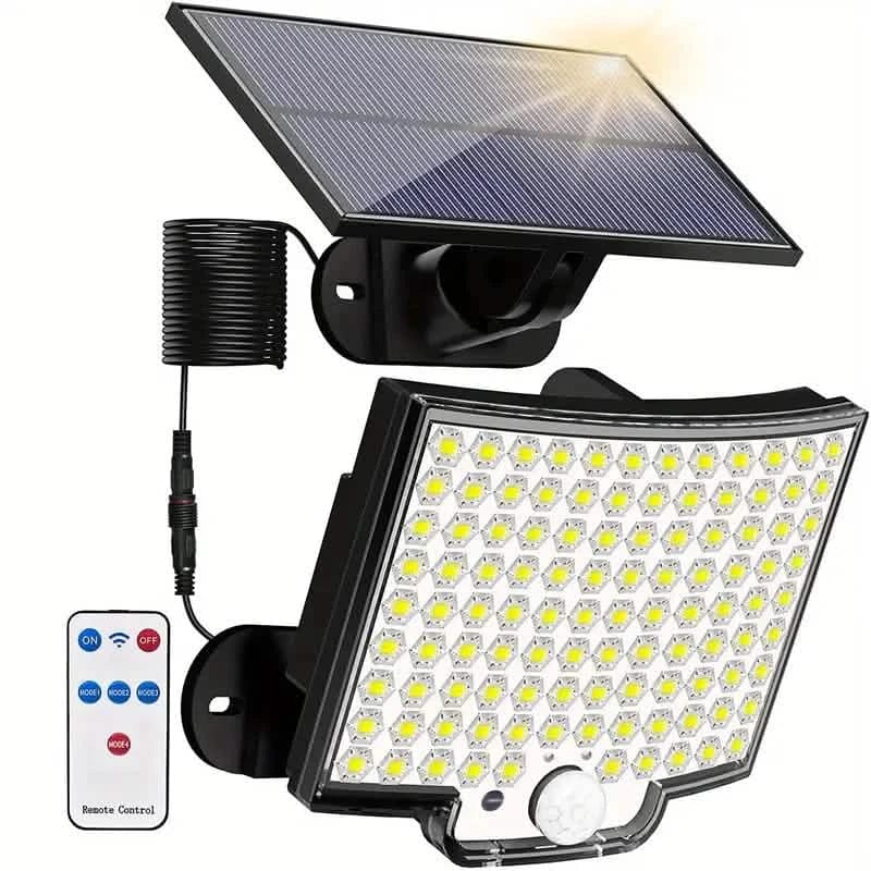 106LED Super Bright Motion Sensor Solar Power LED Garden Wall Light - A-1 Thread Vault