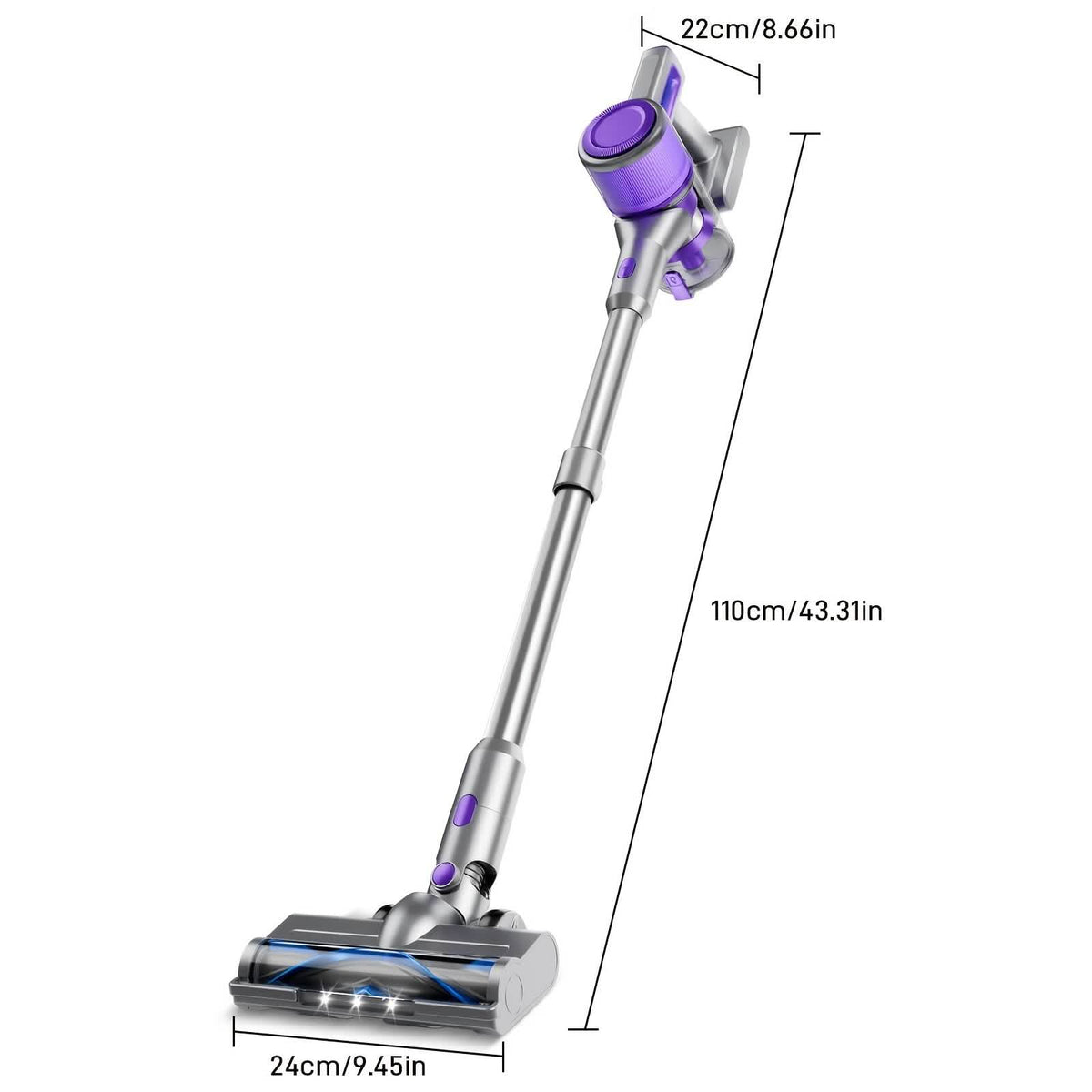Powerful Suction Stick Vacuum Cleaner – MAX 70Kpa - A-1 Thread Vault