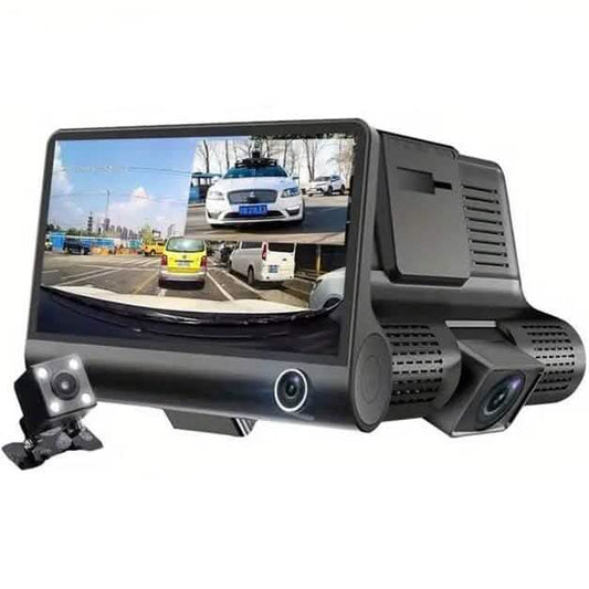 1080P 3-Camera Recorder Dash Cam with Night Vision - A-1 Thread Vault