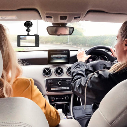 1080P 4-Inch Touch Screen Dual Dash Cam - A-1 Thread Vault