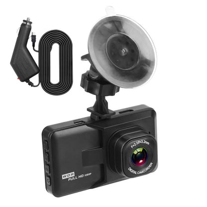 1080P Car DVR 3" Camera Dash Cam with 100° Angle Loop Recording Motion Detection - A-1 Thread Vault