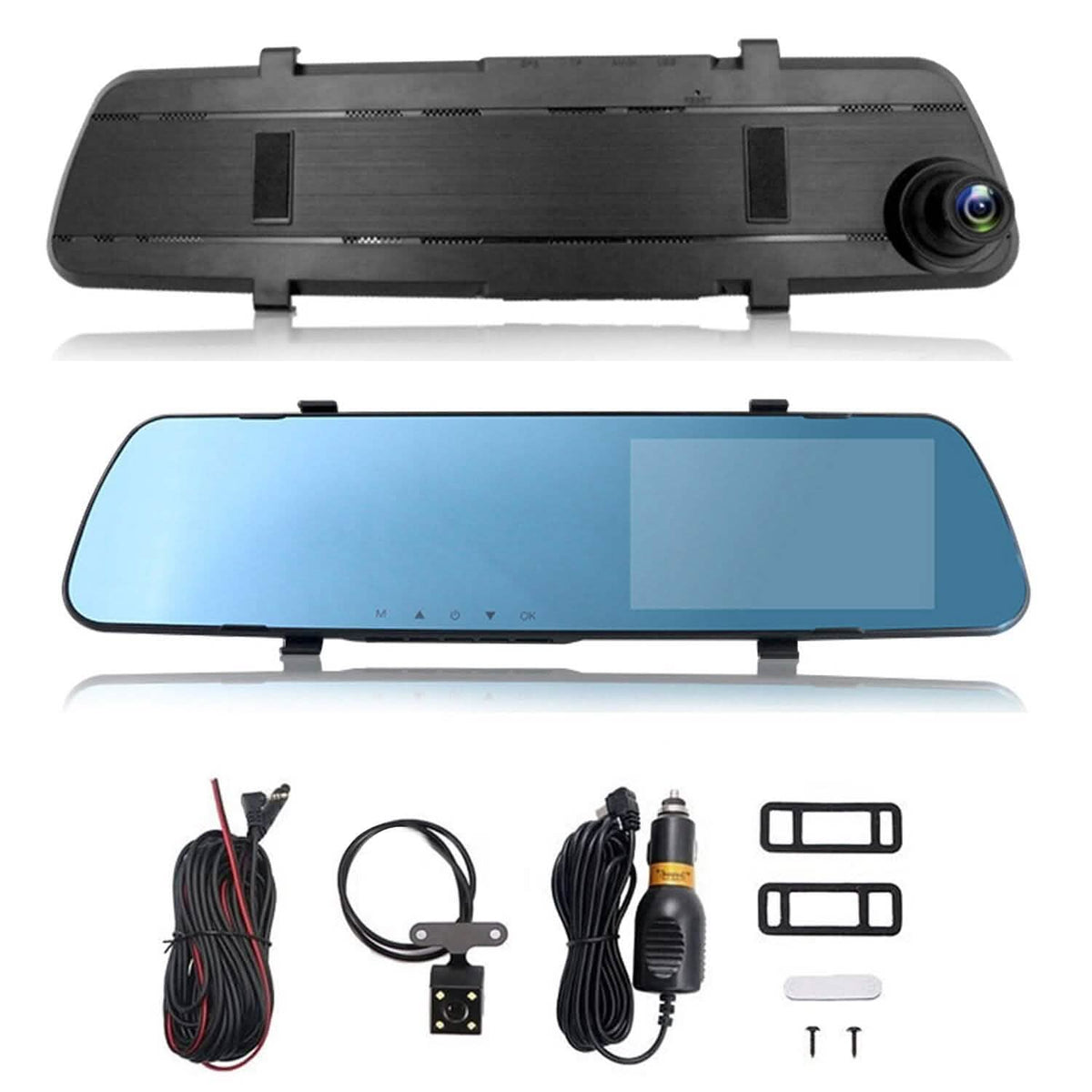 1080P Car DVR 4.3inches Dash Cam with 140° Angle Loop Recording - A-1 Thread Vault