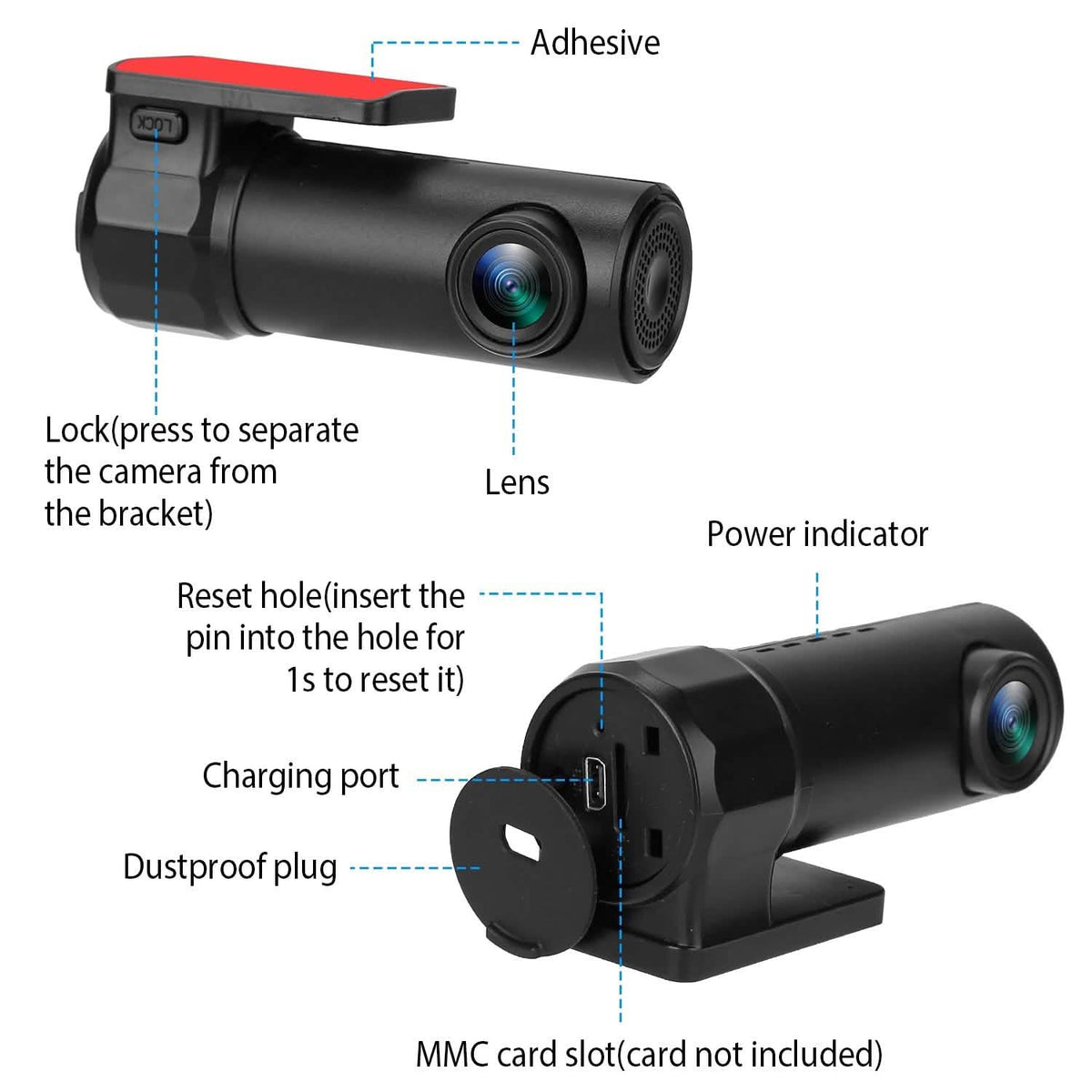 1080P Dash Cam Car Camera Recorder - A-1 Thread Vault