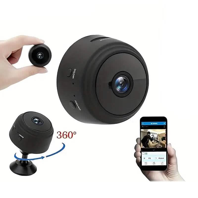 1080P Mini Wireless 2.4G Surveillance Hidden Camera - A-1 Thread Vault
