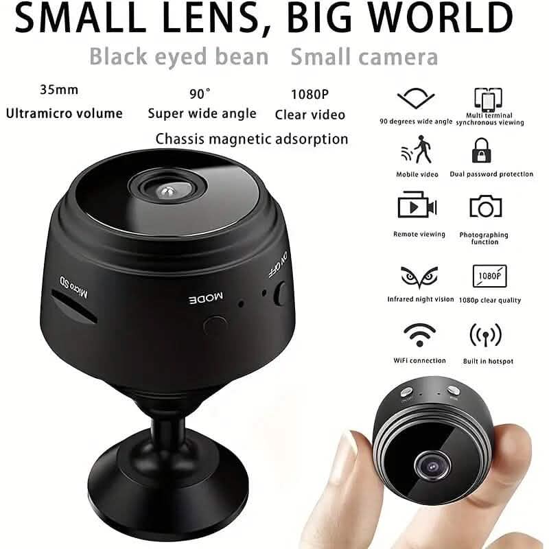 1080P Mini Wireless 2.4G Surveillance Hidden Camera - A-1 Thread Vault