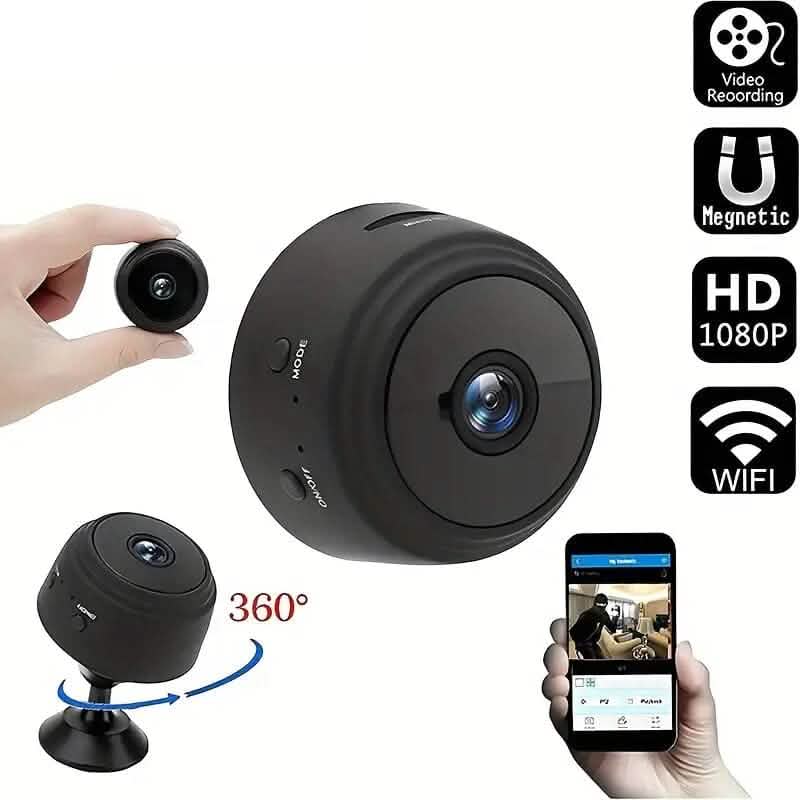 1080P Mini Wireless 2.4G Surveillance Hidden Camera - A-1 Thread Vault