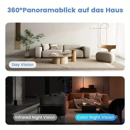 1080P Smart Indoor WiFi Camera | Two-Way Audio & Video Call + Night Vision - A-1 Thread Vault