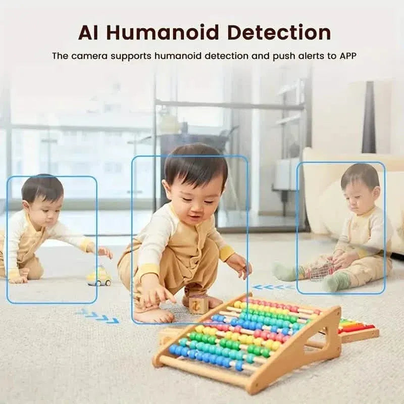 1080P Smart Indoor WiFi Camera | Two-Way Audio & Video Call + Night Vision - A-1 Thread Vault