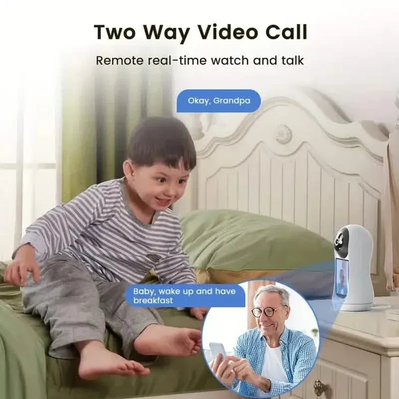 1080P Smart Indoor WiFi Camera | Two-Way Audio & Video Call + Night Vision - A-1 Thread Vault