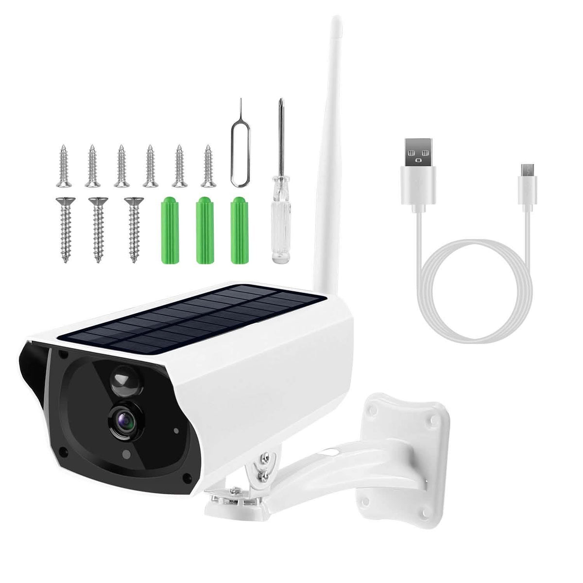 1080P Solar Powered Wifi IP Camera - A-1 Thread Vault