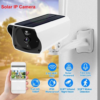 1080P Solar Powered Wifi IP Camera - A-1 Thread Vault