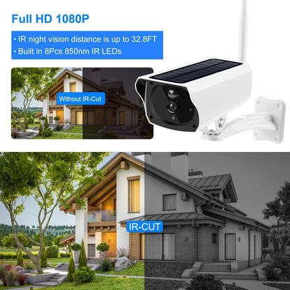 1080P Solar Powered Wifi IP Camera - A-1 Thread Vault