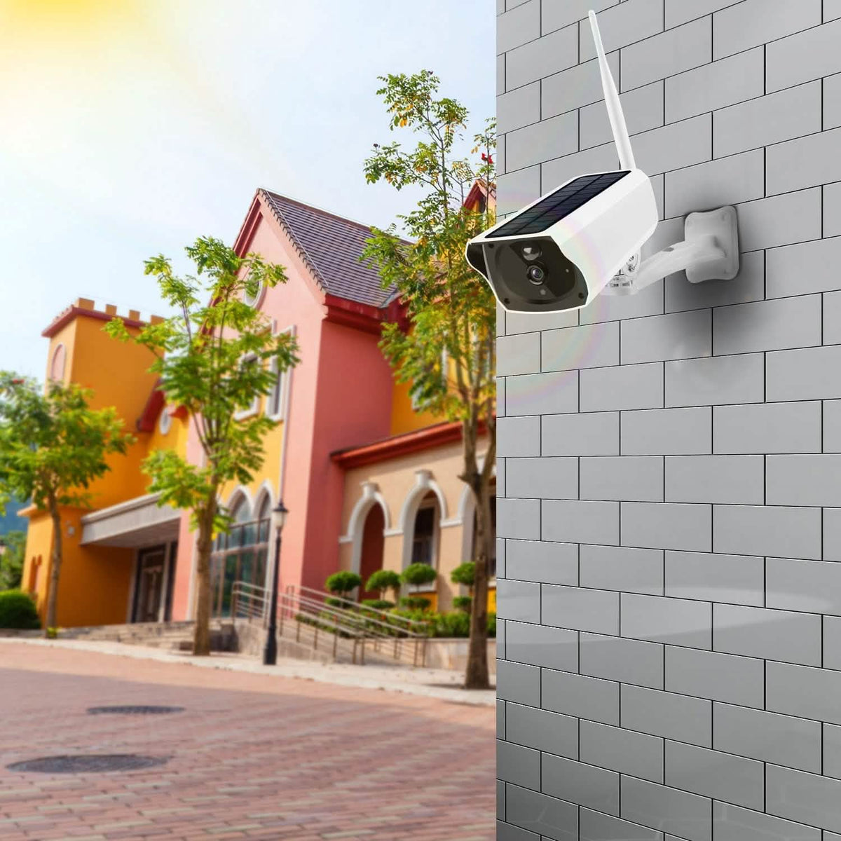 1080P Solar Powered Wifi IP Camera - A-1 Thread Vault