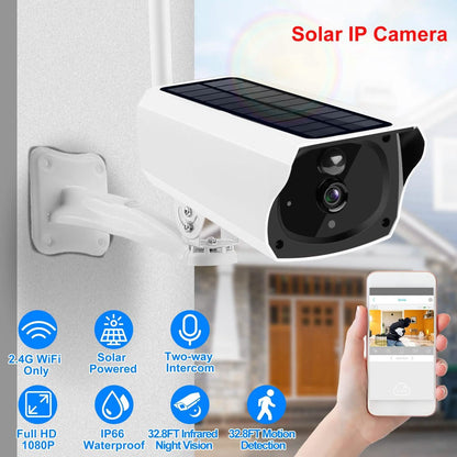 1080P Solar Powered Wifi IP Camera - A-1 Thread Vault