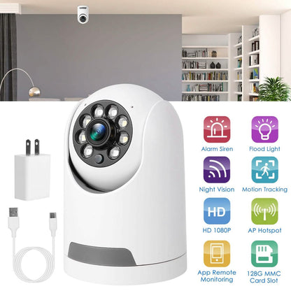 1080P Wifi IP Camera Pan Tilt Security Surveillance Camcorder - A-1 Thread Vault