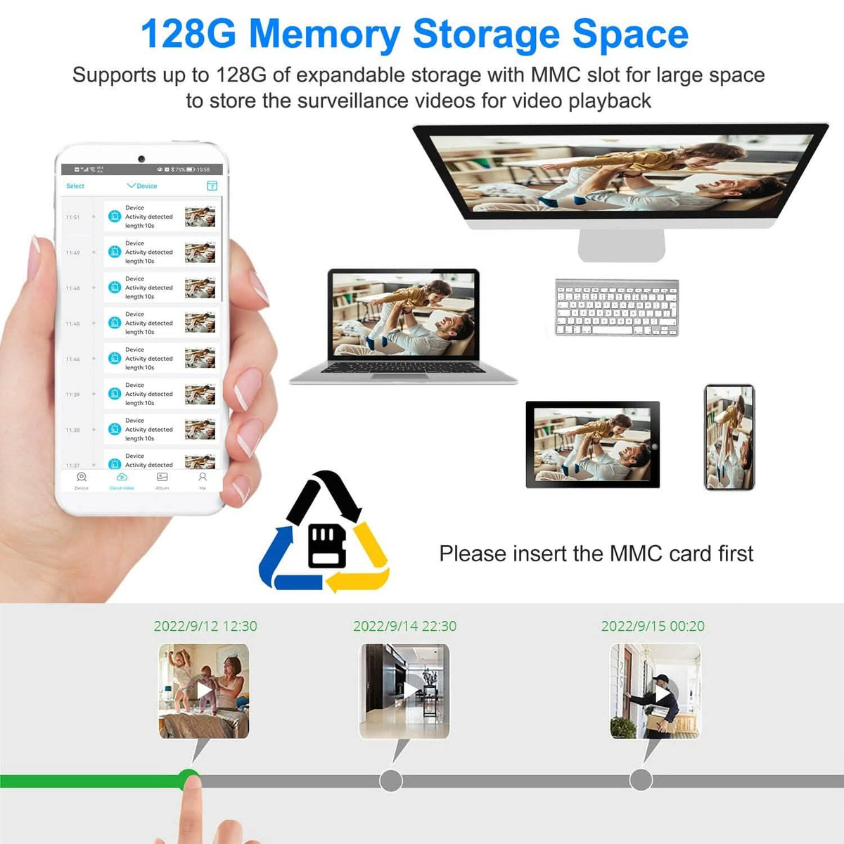 1080P WiFi IP Camera PIR Motion Detection Camcorder - A-1 Thread Vault