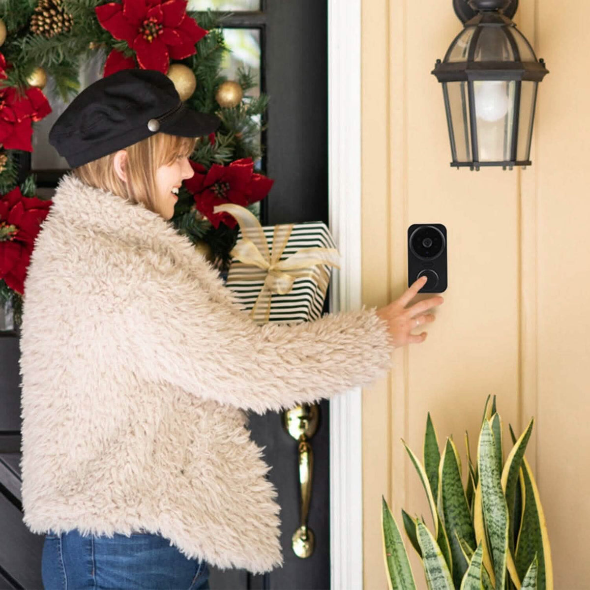 1080P WiFi Security Doorbell Camera 2-Way Audio Free Cloud Storage - A-1 Thread Vault