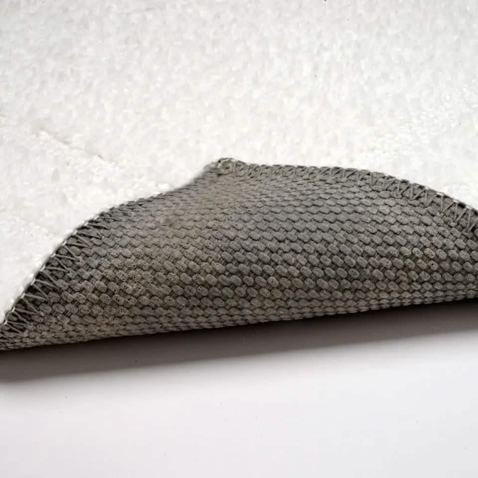 2-Piece: Bibb Home Microfiber Shag Bath Mat Set - A-1 Thread Vault