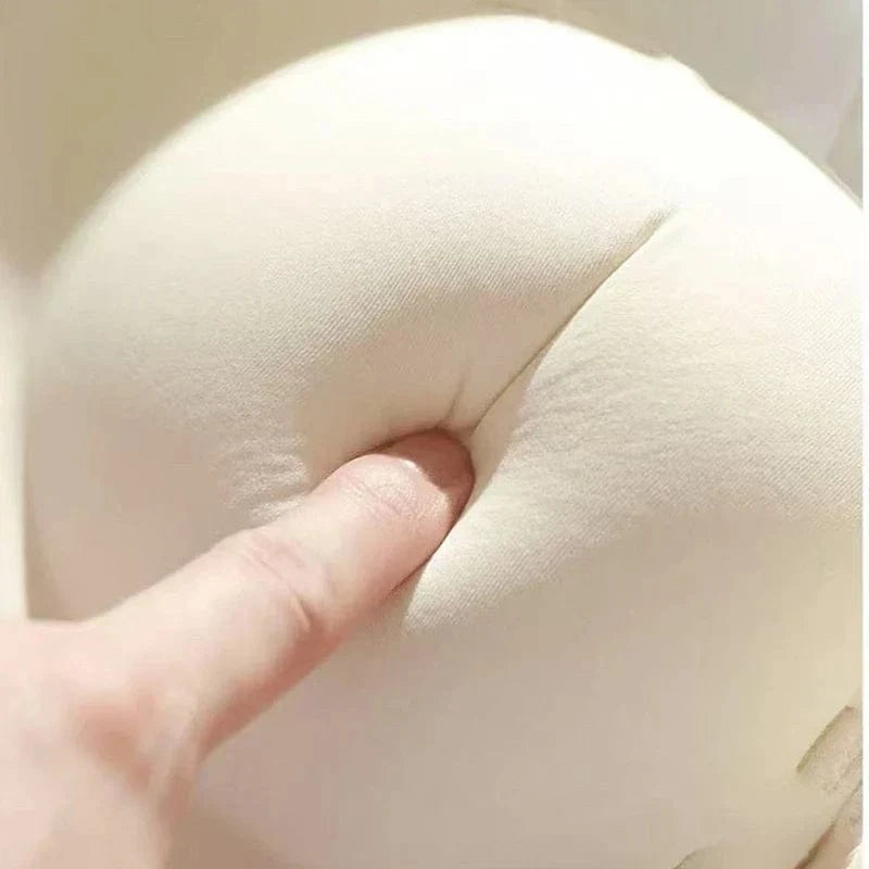 10CM Extreme Push up Strapless Bra for Small Chest Front Closure Anti-Slip Lift Perky Fake Boobs AA a B Cups No Side Bulge - A-1 Thread Vault