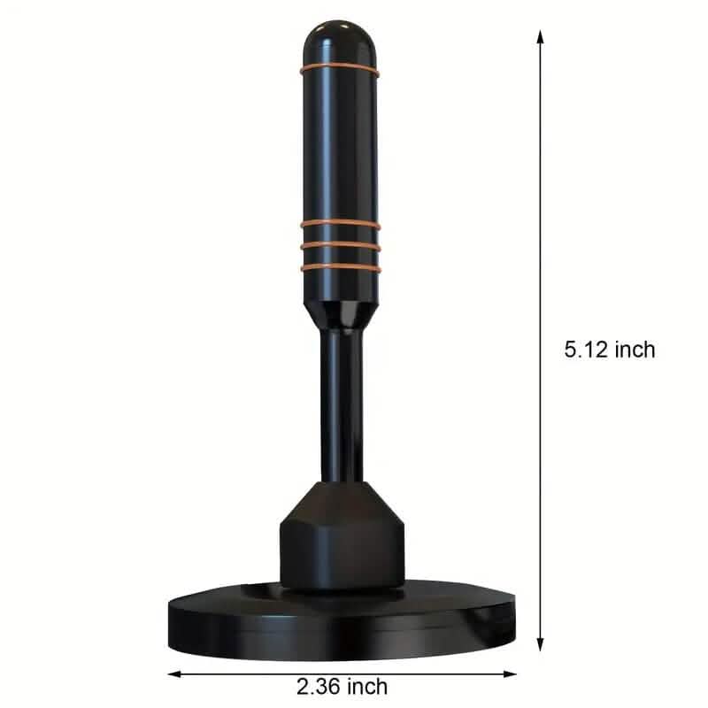 10ft Coax Cable HD Digital TV Antenna with Magnetic Base - A-1 Thread Vault