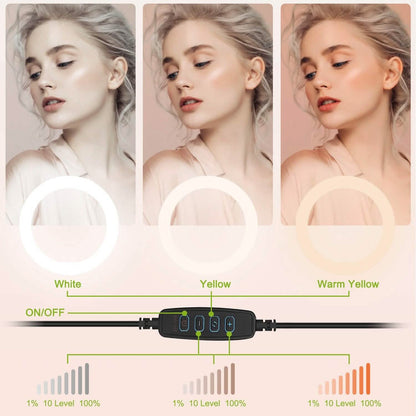 10in 120 LEDs Selfie Ring Light - A-1 Thread Vault
