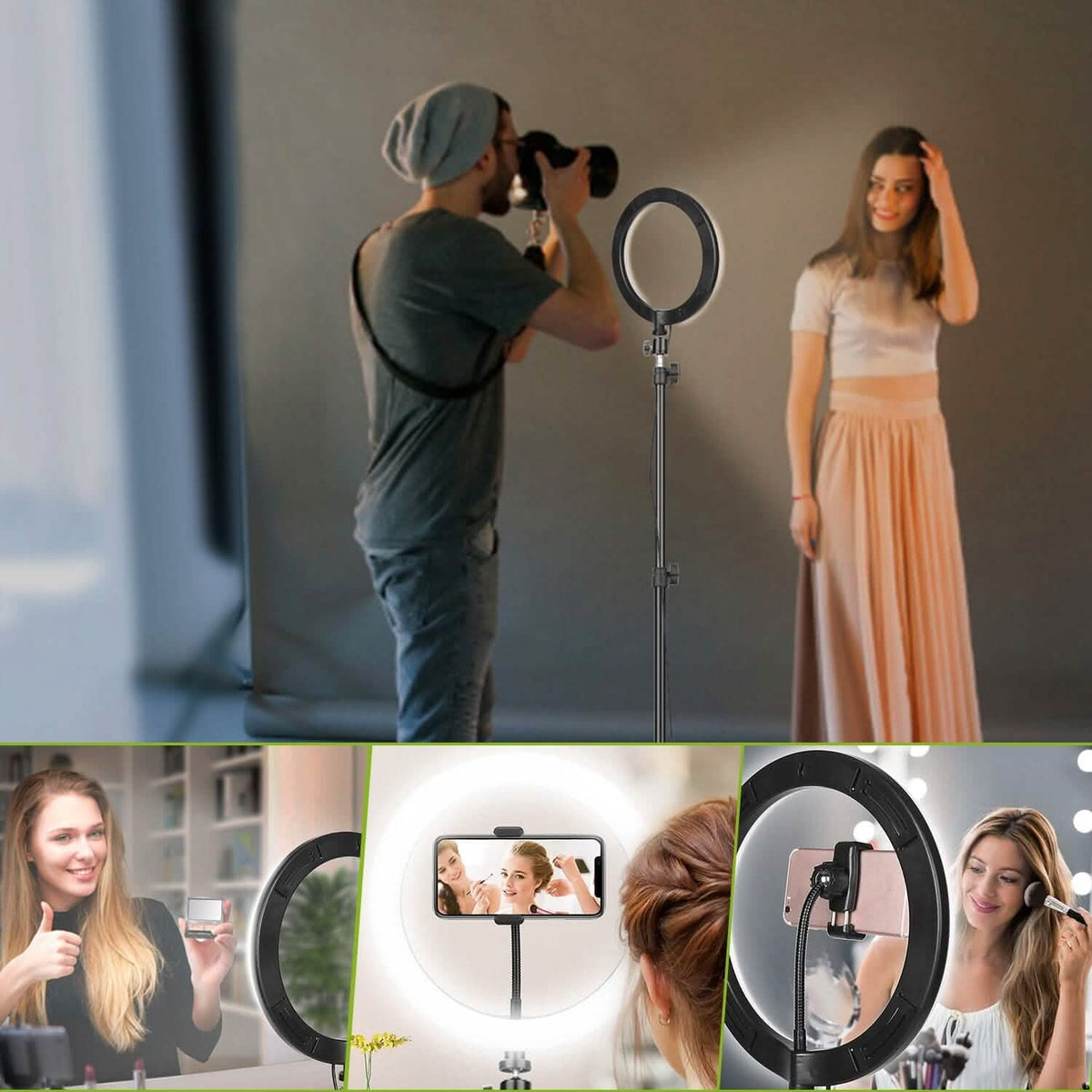 10in 120 LEDs Selfie Ring Light - A-1 Thread Vault