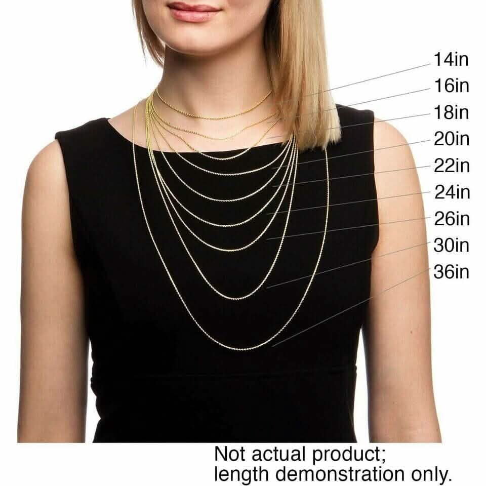 10K Solid Yellow Gold 4mm Cuban Curb Chain Link Necklace Lobster Clasp - A-1 Thread Vault