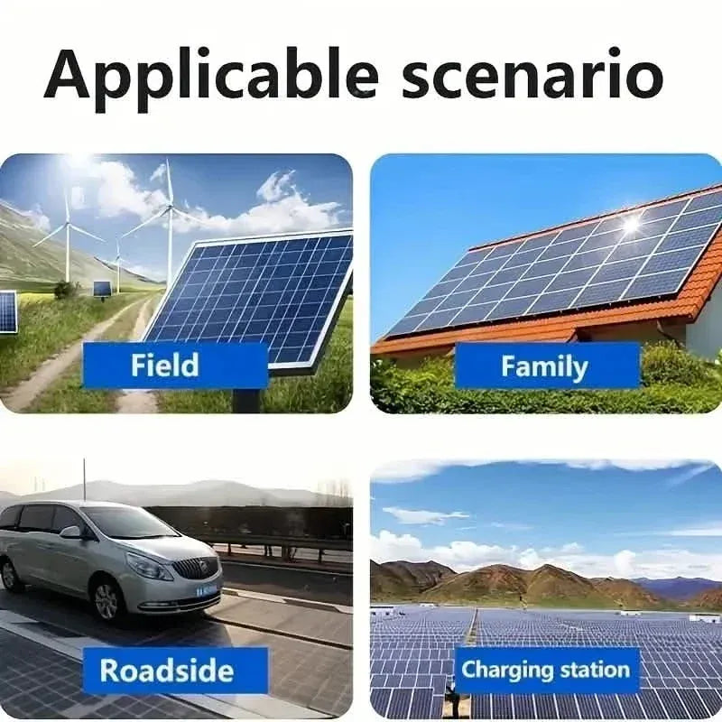 10W Solar Panel 18V Solar Cell 60A&100A Controller Solar Panels - A-1 Thread Vault