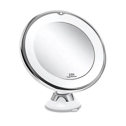 10X Magnifying LED Lighted Makeup Mirror - A-1 Thread Vault