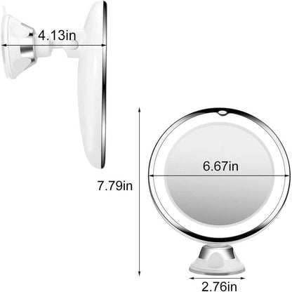 10X Magnifying Makeup Mirror with Lights - A-1 Thread Vault