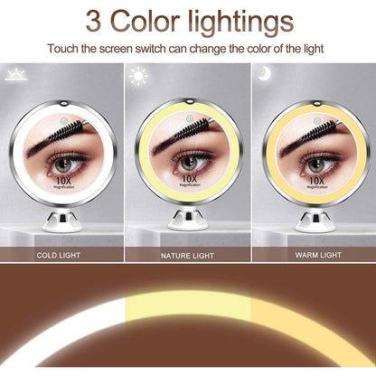 10X Magnifying Makeup Mirror with Lights - A-1 Thread Vault