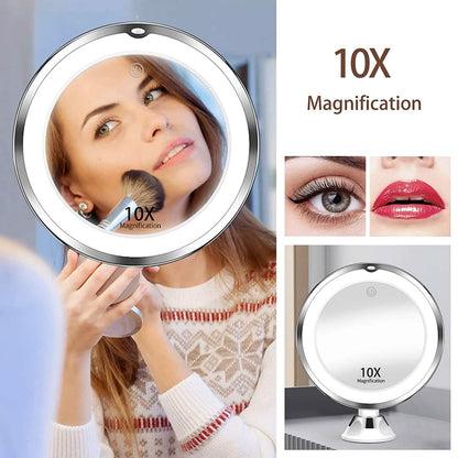 10X Magnifying Makeup Mirror with Lights - A-1 Thread Vault