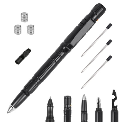 11-in-1 Tactical Pen Gear Set - A-1 Thread Vault