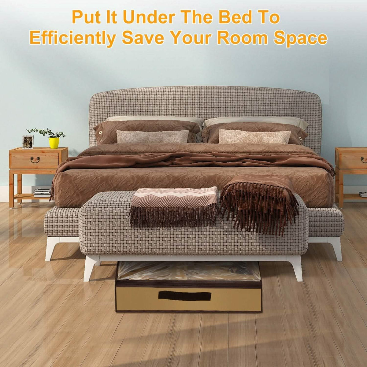 12 Cells Under the Bed Shoes Organizer - A-1 Thread Vault