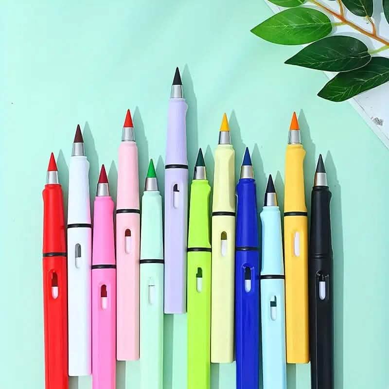 12 Colors Forever Pencil with Eraser - A-1 Thread Vault