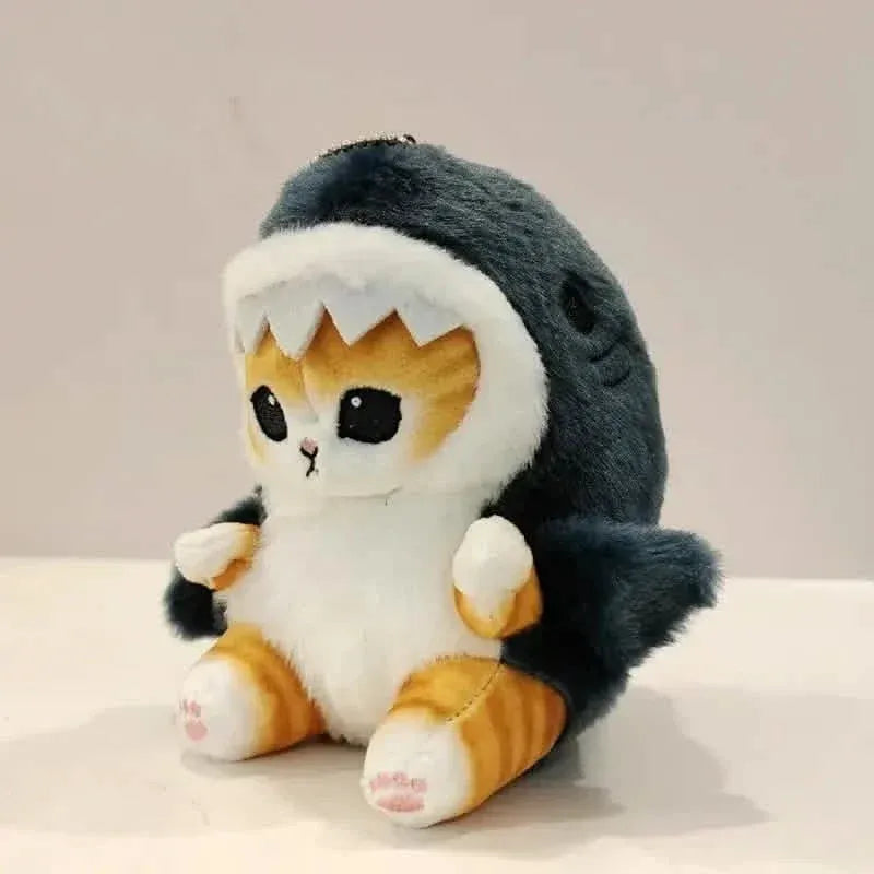 12'' Cute Shark Cat Plush Toy - A-1 Thread Vault