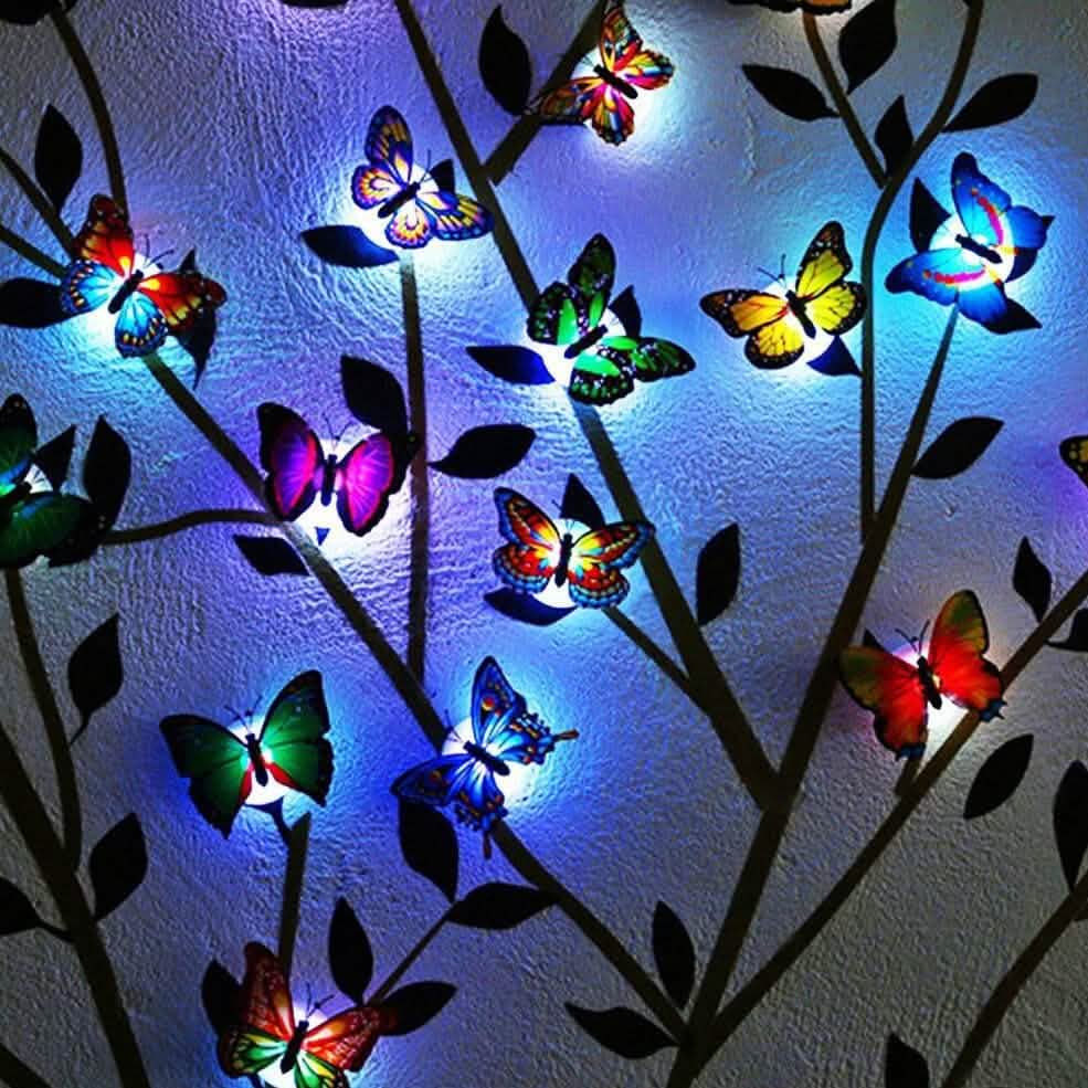 12-Pack: LED Butterfly Decoration Night Light - A-1 Thread Vault