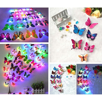 12-Pack: LED Butterfly Decoration Night Light - A-1 Thread Vault