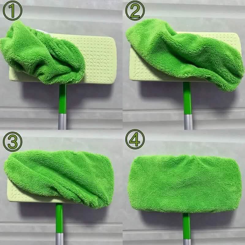 12-Pack: Reusable Mop Pads Refill Compatible with Sweeper Mop - A-1 Thread Vault