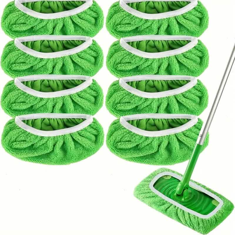 12-Pack: Reusable Mop Pads Refill Compatible with Sweeper Mop - A-1 Thread Vault