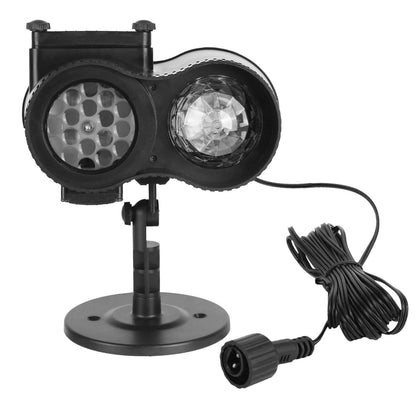 12 Patterns LED Projector Lights IP65 Waterproof Ocean Wave Projector Lamp with Remote Control Timer - A-1 Thread Vault