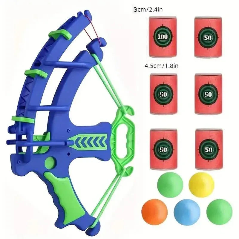 12-Piece Interactive Archery Game Set – Multi-Color - A-1 Thread Vault
