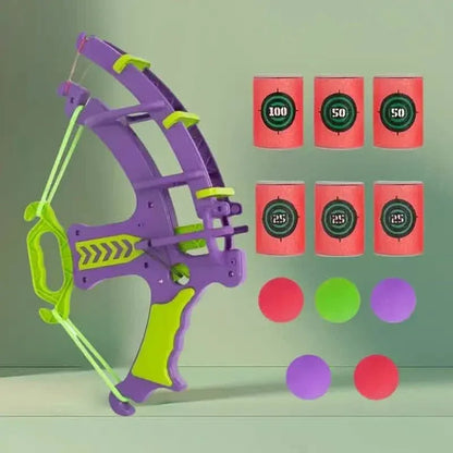 12-Piece Interactive Archery Game Set – Multi-Color - A-1 Thread Vault