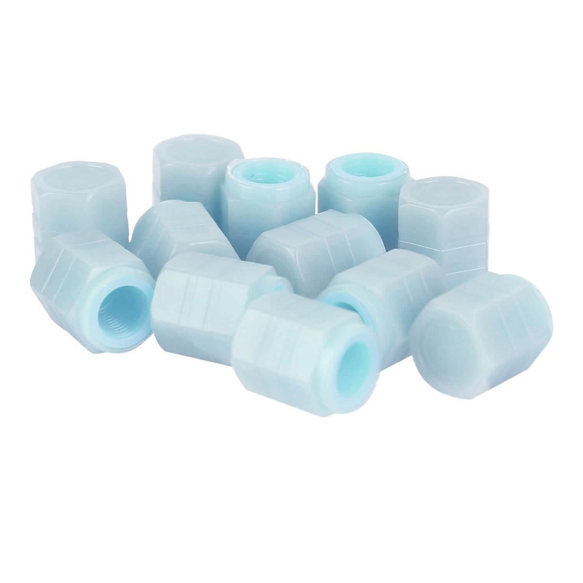 12-Piece: Luminous Car Tire Valve Stem Covers - A-1 Thread Vault
