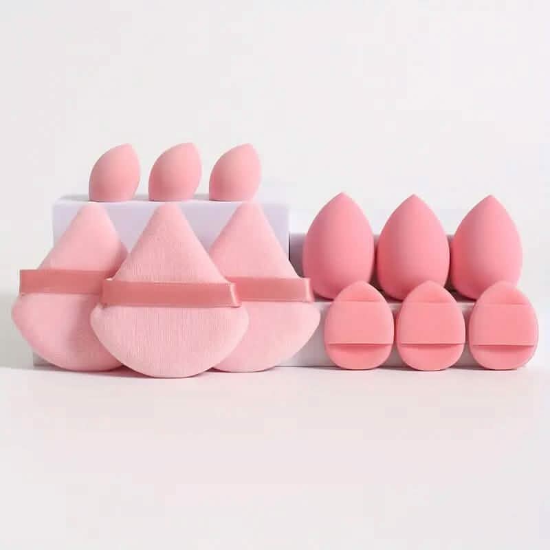 12-Piece Set: All-Purpose Makeup Sponge Puffs - A-1 Thread Vault